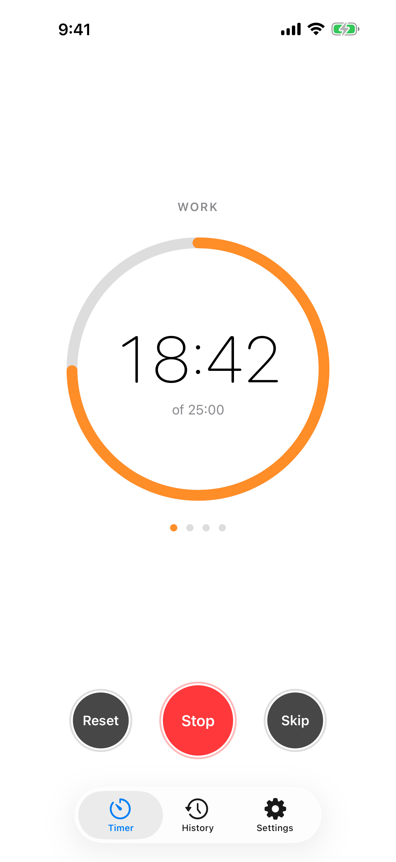 Better Pomodoro screenshot 2