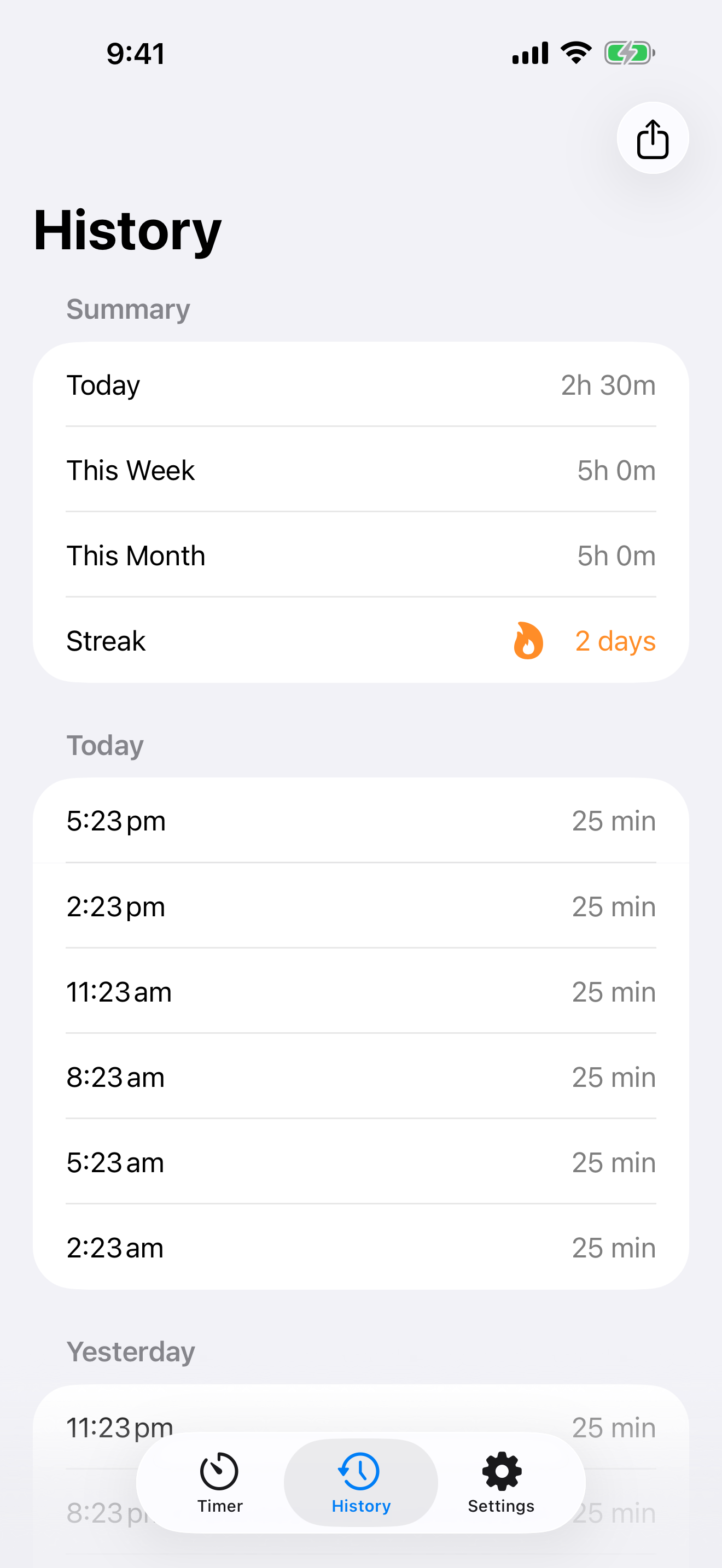 Better Pomodoro screenshot 3